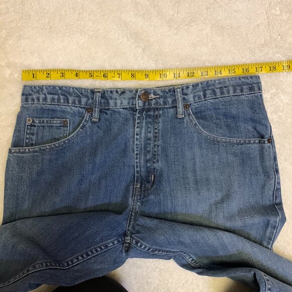 Vtg MARLBORO CLASSICS Womens Wide Leg Denim Jeans W34 L30  Cotton Made in USA - Picture 5 of 10